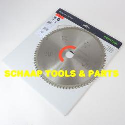 Cirkelzaagblad 254 x 2,4 x 30 mm 80 tanden Trapeziumvlaktand laminaat Trespa TKS80 | 575977